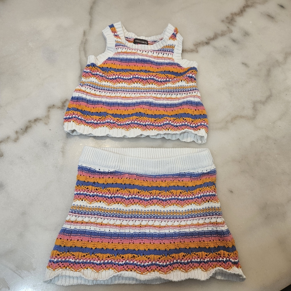 Vince Camuto Multicolor Knit Top